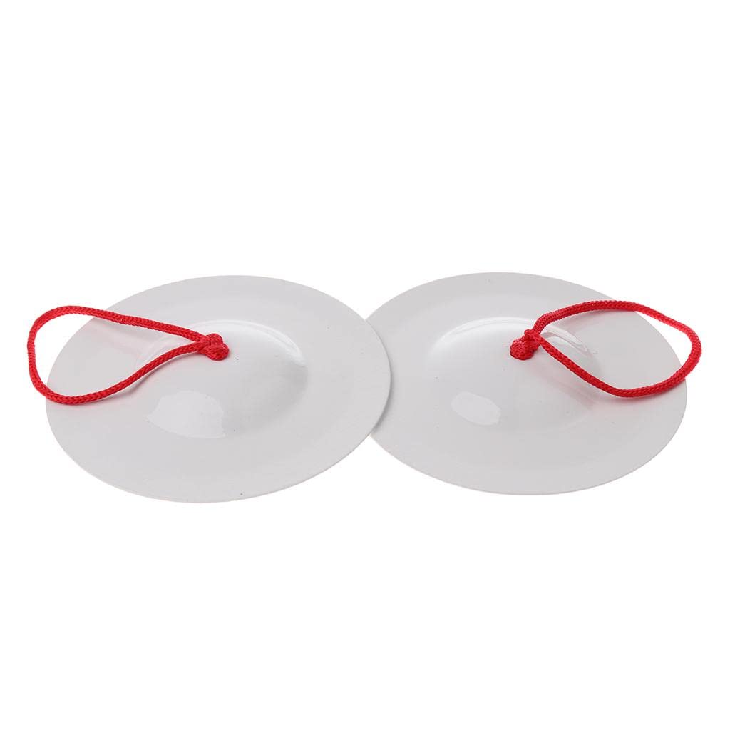 Calandis Cymbal Music Teaching Guide Rhythm Toy Hand Percussion For Children White | Percussion