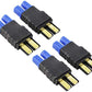 Fly Rc 4Pcs Ec3 Female Plugs Rc Battery Adapter Connector Compatible With Slash/Rustler/Stampede/Bandit/E Revo