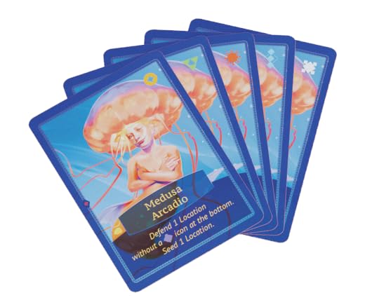 Arcane Wonders Aquatica Coral Reef Expansion Board Card Game - New Underwater Creatures Encounters - 1 to 5 Players Ages 14+ 60