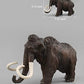 Hiawbon Mammoth Model Simulated Mammoth Figurine Realistic Plastic Mammoth Figure