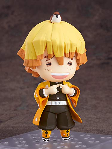 Good Smile Company Demon Slayer: Kimetsu no Yaiba: Zenitsu Agatsuma Nendoroid Action Figure  Multicolor