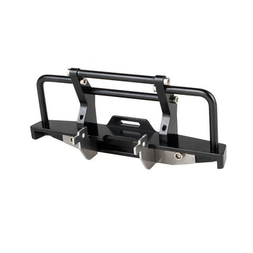 KYX Racing CNC Machined Aluminum Front Bumper Upgrades Parts Accessories for 1/18 RC Crawler Car Traxxas TRX4M Defender