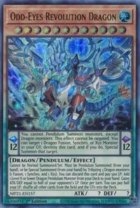 Odd-Eyes Revolution Dragon - Mp21-En157 - Ultra Rare - 1St Edition