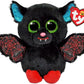 Ty Beanie Boo Ophelia - Black Bat - 6', Small