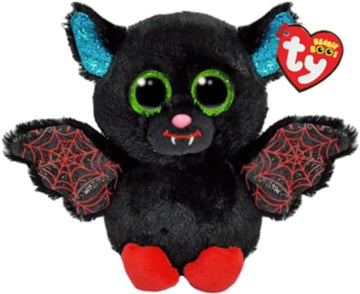 Ty Beanie Boo Ophelia - Black Bat - 6', Small