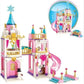 Gemcza Fun Water Park Adventure Building Set Girl Dream Villa House Magical Castle Building Blocks Building Blocks Bricks Diy As
