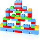 Japsi Building Blocks Construction Set, Classic Interlocking Bricks, MultiColor, Age 3+