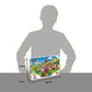 Winning Moves Super Mario And Friends 500 Piece Jigsaw Puzzle Game, Piece Together Mario, Luigi, Yoshi, Bowser And Toad, Gift And Toy For Ages 10 Plus