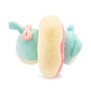 Anirollz Kittiroll Plush in Donut Ring Outfitz - Kawaii Stuffed Animal with Removable Costume - Cute Squishy Plush Toy Gift for Girls & Kids