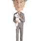 Royal Bobbles Lyndon B. Johnson 36th President of The United States Collectible Bobblehead Statue
