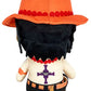 Great Eastern Entertainment One Piece Ace Sitting Pose Plush - 7" H, Multi, Polyester, Model 56794