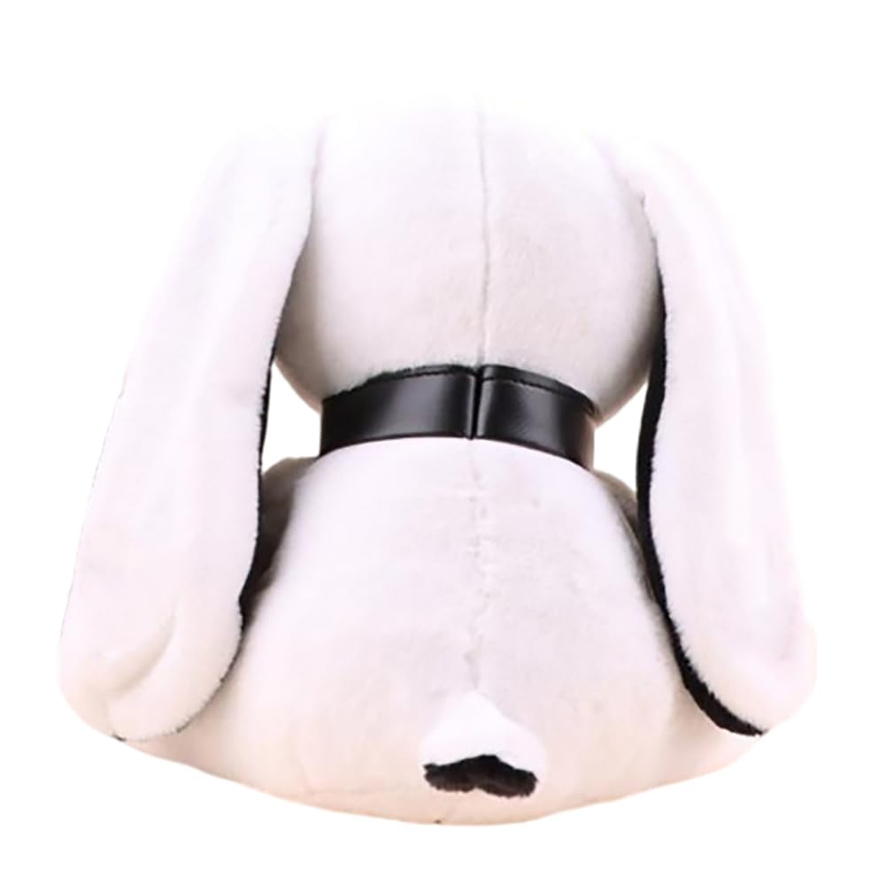 Biubiulove Goth Rabbit Plush Toy, Gothic Bunny Plushie Stuffed Animal Toy, Dreadful Rabbit Doll For Halloween Easter Christmas B
