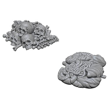 Wizkids Deep Cuts Unpainted Miniatures Terrain: Wave 6: Pile Of Bones & Entrails