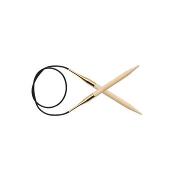 KnitPro Bamboo Circular Knitting Needle 80cm x 8mm Brown K22254