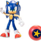 Sonic The Hedgehog 4 Articulated Action Figure Collection (Choose Figure) (Sonic with Star Spring)