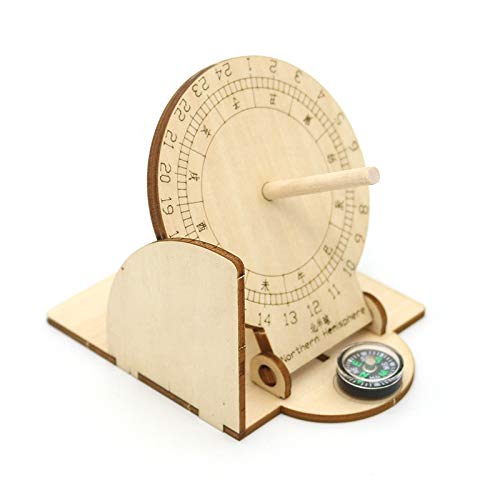 KitsGuruDIY STEM craft compass sundial science educational toy LGPW101