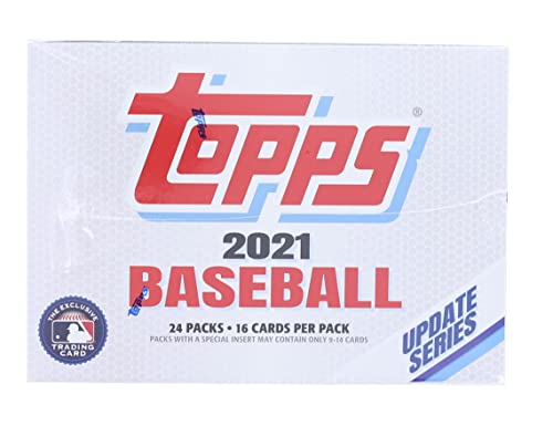 Topps 2021 Update Series Baseball Retail Display Box - Collectible Trading Cards