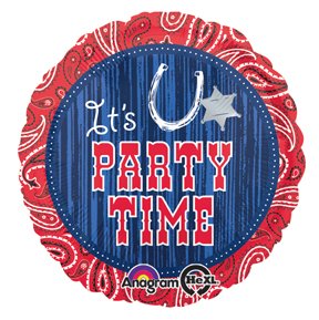 WESTERN HORSE BANDANA Birthday PARTY Hoedown Rodeo Balloons Decorations Supplies by Anagram
