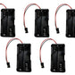 Apex RC Products 4 Cell AA Battery Holder W/JR Style Connector Receiver Battery Pack - 5 Pack 2931