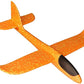 Foam Toy Glider Plane In Orange