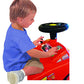 Kiddieland My Lightning McQueen Racer Ride On Toy - Large Multi Color for Kids