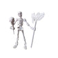 QWZFirst T13 Skeleton Action Figure  Movable Articulated Human Skeleton  5.12-in Action Figure Wearing Multiple Sets of   Can Be Painted  Suitable for Collectors As Desktop Decorations (1pcs)