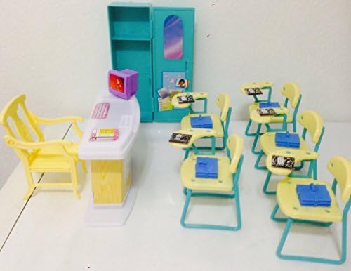 Gloria Dollhouse Furniture - Classroom Play Set