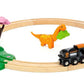 BRIO World - 36098 Dinosaur Circle Set | Toy Train for Kids Aged 3 Years Up