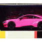 i8 Liberty Walk Hot Pink and Black 1/64 Diecast Model Car by Paragon PA-55150