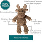 Mary Meyer Moose Stuffed Animal Toy, 11-Inch Soft Cotton Plush, Model 42820
