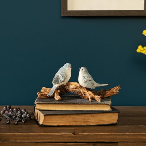 Melrose 82407 Birds On Branch, 9-Inch Length, Resin