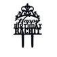 Bright Wood Craft Bright Wood Craft Happy Birthday Cake Topper For Birthday Decoration/Happy Birthday Party Cake Decoration Item