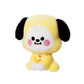 Aurora World- Aurora, 61483, Bt21 Official Merchandise, Baby Chimmy Sit, 13 Cm, Yellow, Yellow