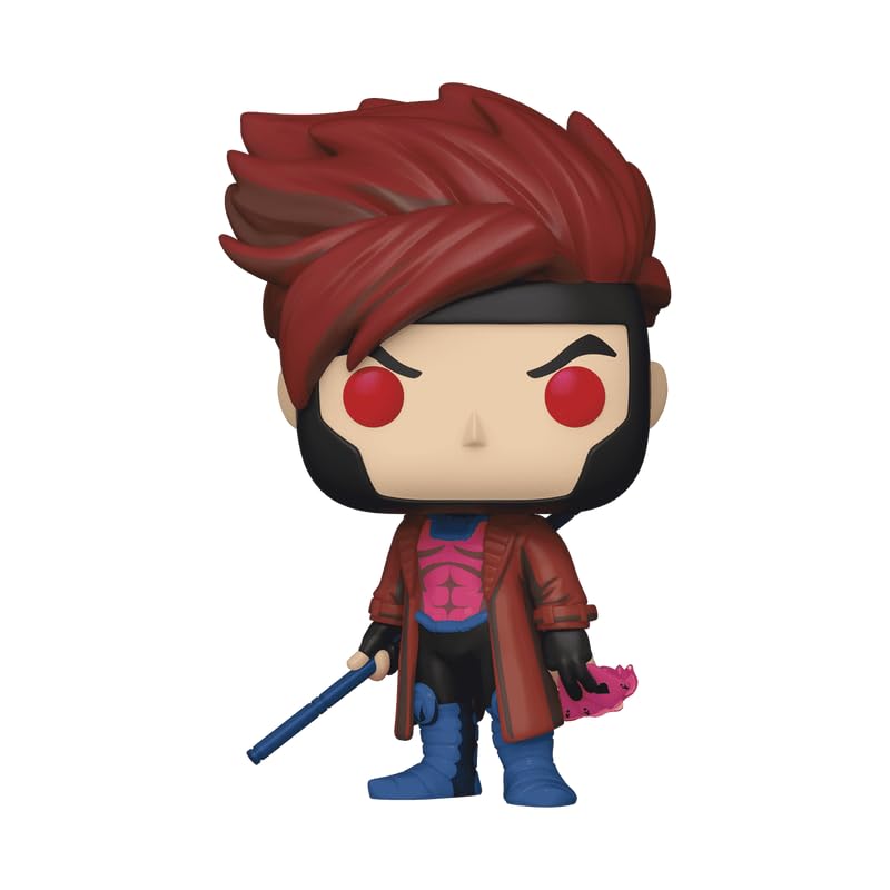 Funko Pop! Marvel X-Men '97 Gambit Vinyl Figure - Red - Shop Exclusive Model 74815