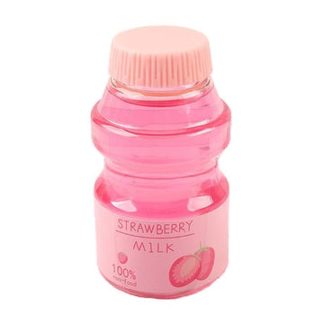 Flipnex Clear Strawberry Jelly Slime - Fluffy, Stretchy, Crunchy Bubble Slime - Soft Putty Stress Relief Toy - Party Favors - Su