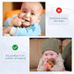 Wristy Buddy Teething Ring For Babies 0-6 8 10 12 Months | Cute Soft Moose Animal Teething Toys & Gloves | Baby Teething Relief Toy Pack | Infant Chew Toys For 3-6 Months, 1 2 3 Years