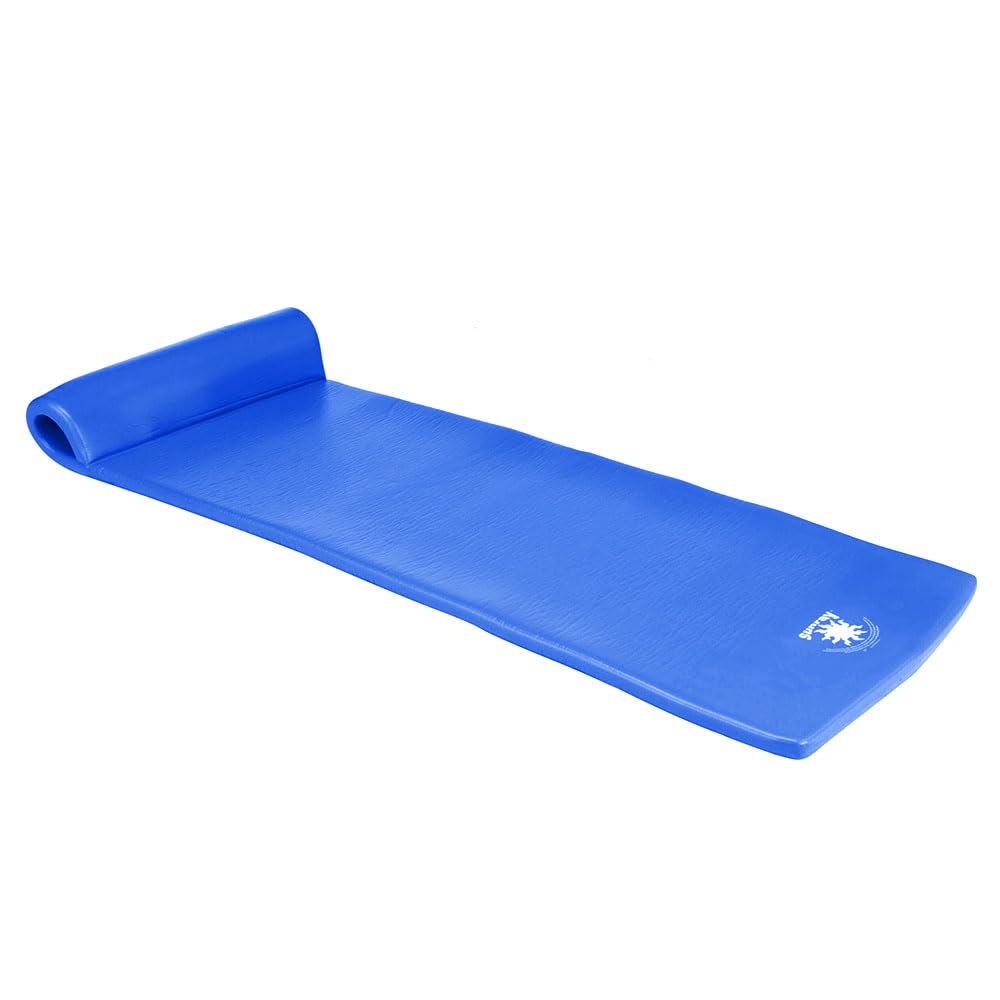TRC Recreation Sunray Foam Pool Float - Large Bahama Blue - Durable Foam - Model B0006N8T7C