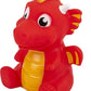 Rubber Dragon Toys | 12 Pack | 3 Inch Water Squirting Bright Colors