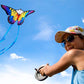 Honbo Butterfly Kites For Kids & Adults, Large Kite For Toddlers Age 2-4, Each Kite With 300Ft Line Handle,Beginner Kite For Kids Ages 4-8,Beach Kites For Outdoor Activities & Family Trip(Rainbow)