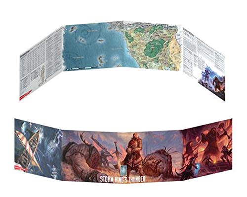 Gale Force Nine DM Screen - Storm King's Thunder, Multi-colour, Cardboard, Model 73707