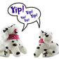 Haktoys 2-Pack Flip Over Puppy Battery Operated Somersaulting, Walking, Sitting, Barking Plush Cute Little Toy Dog Great Gift For Animal And Pet Loving Toddlers And Kids