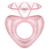 Moko Inflatable Pool Floats For Adults, Clearance Bachelorette Party Decorations Heart Shaped Swim Ring Summer Swimming Tube Water Fun Beach Wedding Pool Toys Swimming Circle