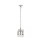 Dollhouse Miniature Chandelier 1:12 Scale Chrystaline Chandelier Pendant 5 Head Hanging Ceiling Light Luxury Decoration Ceiling