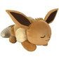 Pokémon Pokémon 18” Plush Sleeping Eevee- Cuddly Must Have Fans- Plush For Traveling, Car Rides, Nap Time, And Play Time
