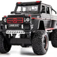 Adlon Car 6 Wheel Drive Metal Car Pull Back with Open Doors, Engine Cover, Tail with Front and Rear Light & Music Great Gift for