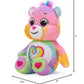 Care Bears 9' Fun Size Glitter Plush - Togetherness Bear - Tie Dye Plushie For Ages 4+ – Stuffed Animal, Soft And Cuddly – Good For Girls And Boys, Collectors, Great Valentines Day Gift For Kids