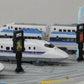 Takara Tomy Plarail J-24 Vehicle Base (Straight Rail (Gray) 2 ? Bollard (Gray) With Two)