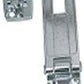Whitecap S-1400C Chrome Plated Zamac Swivel Safety Hasp - 1-1/8 x 3