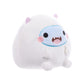 AQI Yeti Plush - 10-inch Rolling Mochi - White Polyester Plush Toy