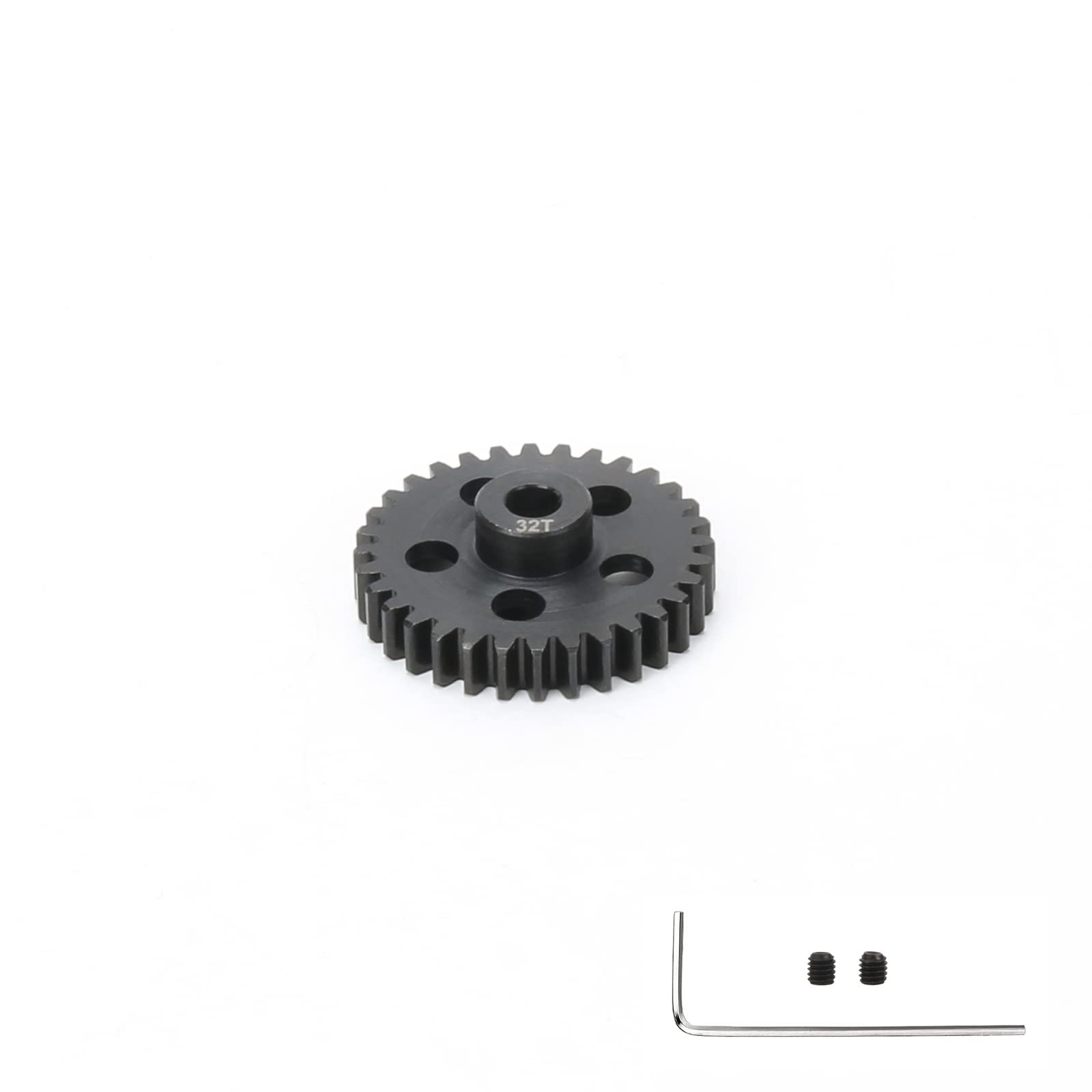 RCAWD 32T Pinion Gear for ARRMA 6S 1/7 Felony Infraction Limitless Upgrades, with Wrench Parts for#ARAM1032